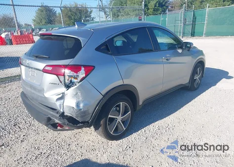 2021 Honda Hr-V Awd Ex из США, поврежденный, VIN 3CZRU6H54MM725256